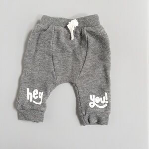 Cute Newborn Hey You! joggers